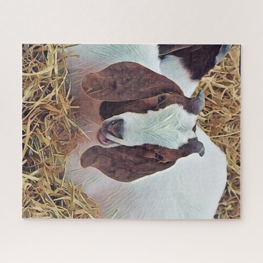 NIEDLICHES ZIEL PUZZLE (Horizontal)