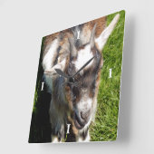 NIEDLICHES ZIEL QUADRATISCHE WANDUHR (Winkel)