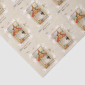 Niedliches Zierpapier Seidenpapier (Ausschnitt)