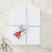 Niedliches Zirkuszelt Kinderspielzeug Party danke Geschenkanhänger (Mit Garn)