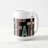 Niedliches Zitat aus der Glaubensbibel - Tipps zur Kaffeetasse (VorderseiteRechts)