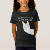 Niedliches Zitat von Girl Llama