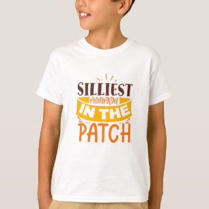 Niedliches Zitat von Silmost Pumpkin T-Shirt