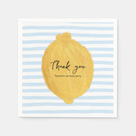 Niedliches Zitronenpapier Napkins für Party Serviette