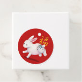 Niedliches Zodiac Rabbit "Fortune" Chinesisches Ne Geschenkanhänger (Beispiel)