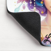 Niedliches Zodiakszeichen/Libra Mousepad (Ecke)