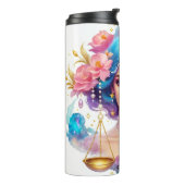 Niedliches Zodiakszeichen/Libra Thermosbecher (Nach links gedreht)