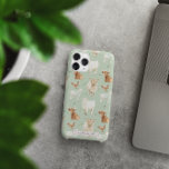 Niedliches Zuchttier | Highland Cow Monogram iPhone 16 Pro Max Hülle<br><div class="desc">Mit diesem Niedlichen Farm Animal iPhone 16 Pro Max Case, das ein reizvolles Muster aus Kühen, Schafen und Hühnern im Hochland aufweist, verleihen Sie Ihrer Technik eine Touch rustikalen Charmes. Ideal für Tierliebhaber oder für alle, die ein gemütliches, Bauernhaus-Ambiente in ihren alltäglichen Accessoires bringen möchten. Der weiche grüne Hintergrund ergänzt...</div>
