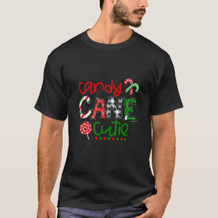 Niedliches Zuckerrohr Weihnachten T-Shirt