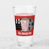 Niedliches Zuhause-Theater trinken Glas (Rückseite)