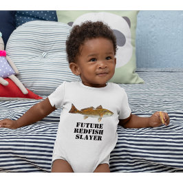 Niedliches zukünftiges Rotbarsch-Slayer-Shirt Baby Strampler