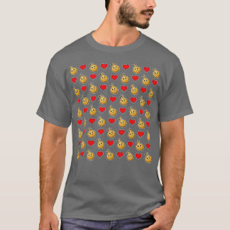 Niedliches Zwiebelmuster T-Shirt