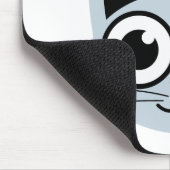 Niedlichste blaue Katze Mousepad (Ecke)