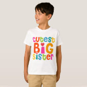 Niedlichste große Schwester T-Shirt (Vorne ganz)