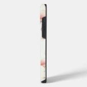 Niedlichster Flamingoschwarm iPhone Hülle (Linke Seite)