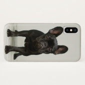 Niedlichster französische Bulldoggen-Welpe Case-Mate iPhone Hülle (Rückseite (Horizontal))