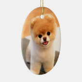 Niedlichster Hund in der Welt Keramikornament (Rechts)