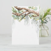 Niedrig-Country-Einladung Einladung (Stehend Vorderseite)