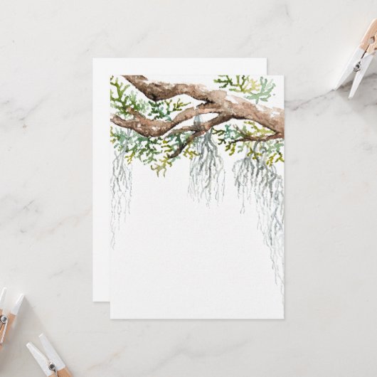 Niedrig-Country-Einladung Einladung (Vorderseite/Rückseite Beispiel)