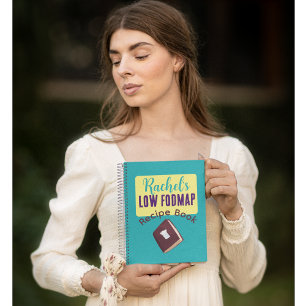 Niedrig-Fodmap-Rezeptideen IBS-Ernährungsplaner Notizblock