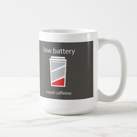 Niedrige Batterie-Bedarfs-Koffein-Tasse Kaffeetasse (Rechts)
