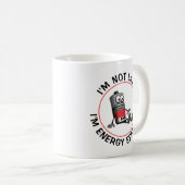 Niedrige Batterie Kaffeetasse (VorderseiteRechts)