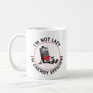 Niedrige Batterie Kaffeetasse