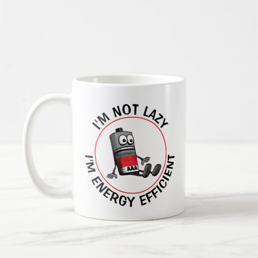 Niedrige Batterie Kaffeetasse (Links)