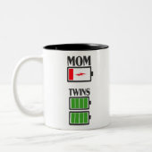 Niedrige batteriebetriebene Mama-Mama von zwei Gew Zweifarbige Tasse (Links)