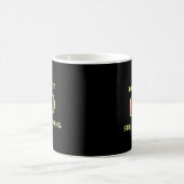 Niedrige Batterieladung Funktioniert noch Funny Co Kaffeetasse (Mittel)