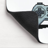 Niedrige Batterieladung - Zitat des Gamers mit hoh Mousepad (Ecke)