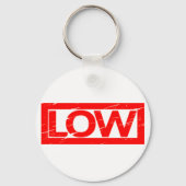 Niedrige Briefmarke Schlüsselanhänger (Rückseite)