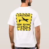 "Niedrige Fliegen-Fisch-" Shirt (Rückseite)