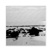 Niedrige Flut Topanga Strand Gummistempel (Prägung)