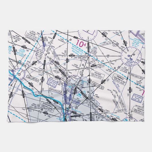 Niedrige Höhendiagramm Geschirrtuch (Horizontal)