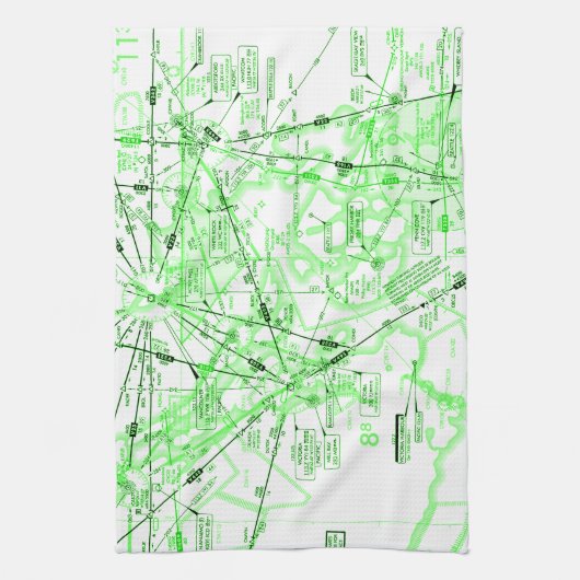 Niedrige Höhendiagramm Geschirrtuch (Vertikal)
