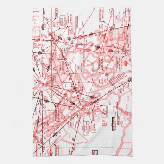 Niedrige Höhendiagramm Geschirrtuch (Vertikal)