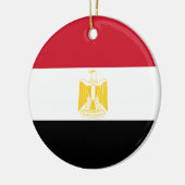 Niedrige Kosten! Ägypten-Flagge Keramikornament (Links)