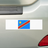 Niedrige Kosten! Der Kongo-Flagge Autoaufkleber (Auf Auto)