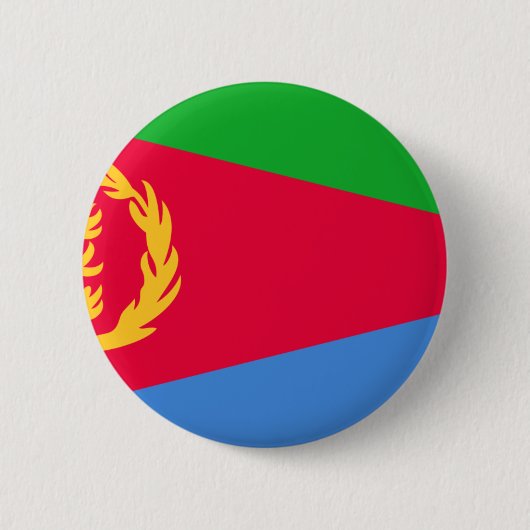 Niedrige Kosten! Eritrea-Flagge Button (Vorderseite)
