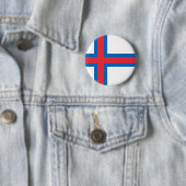 Niedrige Kosten!Fahne der Färöer Button (Beispiel)