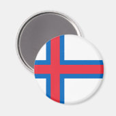 Niedrige Kosten! Fahne der Färöer Magnet (Vorderseite/Rückseite)