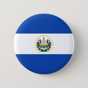 Niedrige Kosten! Flagge El Salvadors Button
