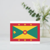 Niedrige Kosten! Grenada-Flagge Postkarte (Stehend Vorderseite)