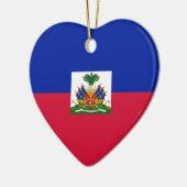 Niedrige Kosten! Haiti-Flagge Keramikornament (Links)