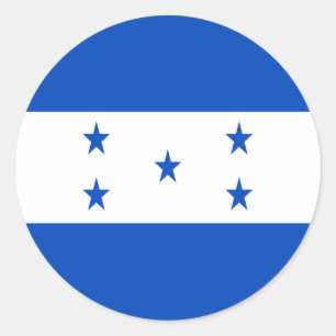 Niedrige Kosten! Honduras-Flagge Runder Aufkleber