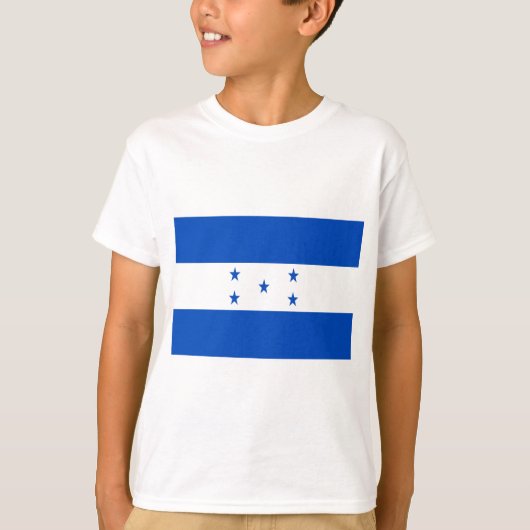 Niedrige Kosten! Honduras-Flagge T-Shirt (Vorderseite)