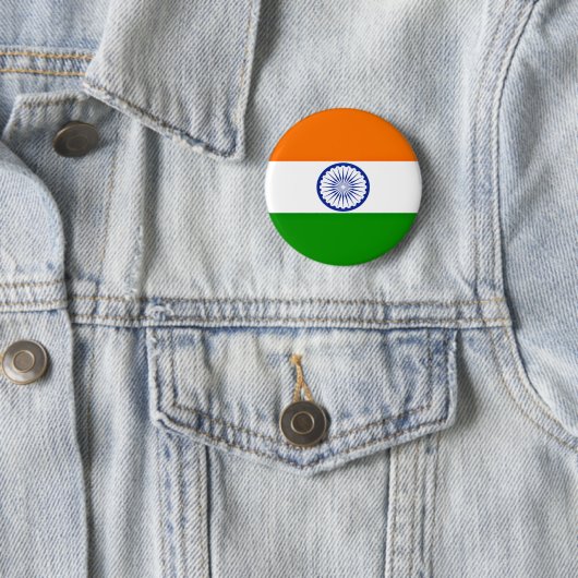 Niedrige Kosten! Indien-Flagge Button (Beispiel)
