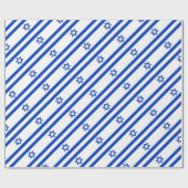 Niedrige Kosten! Israel-Flagge Geschenkpapier (Flach)