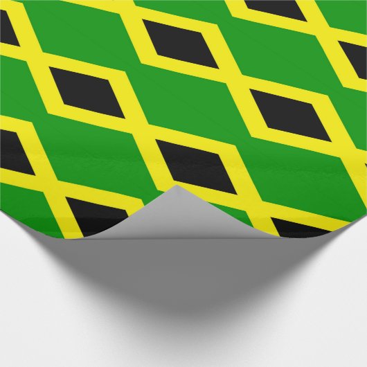 Niedrige Kosten! Jamaika-Flagge Geschenkpapier (Ecke)